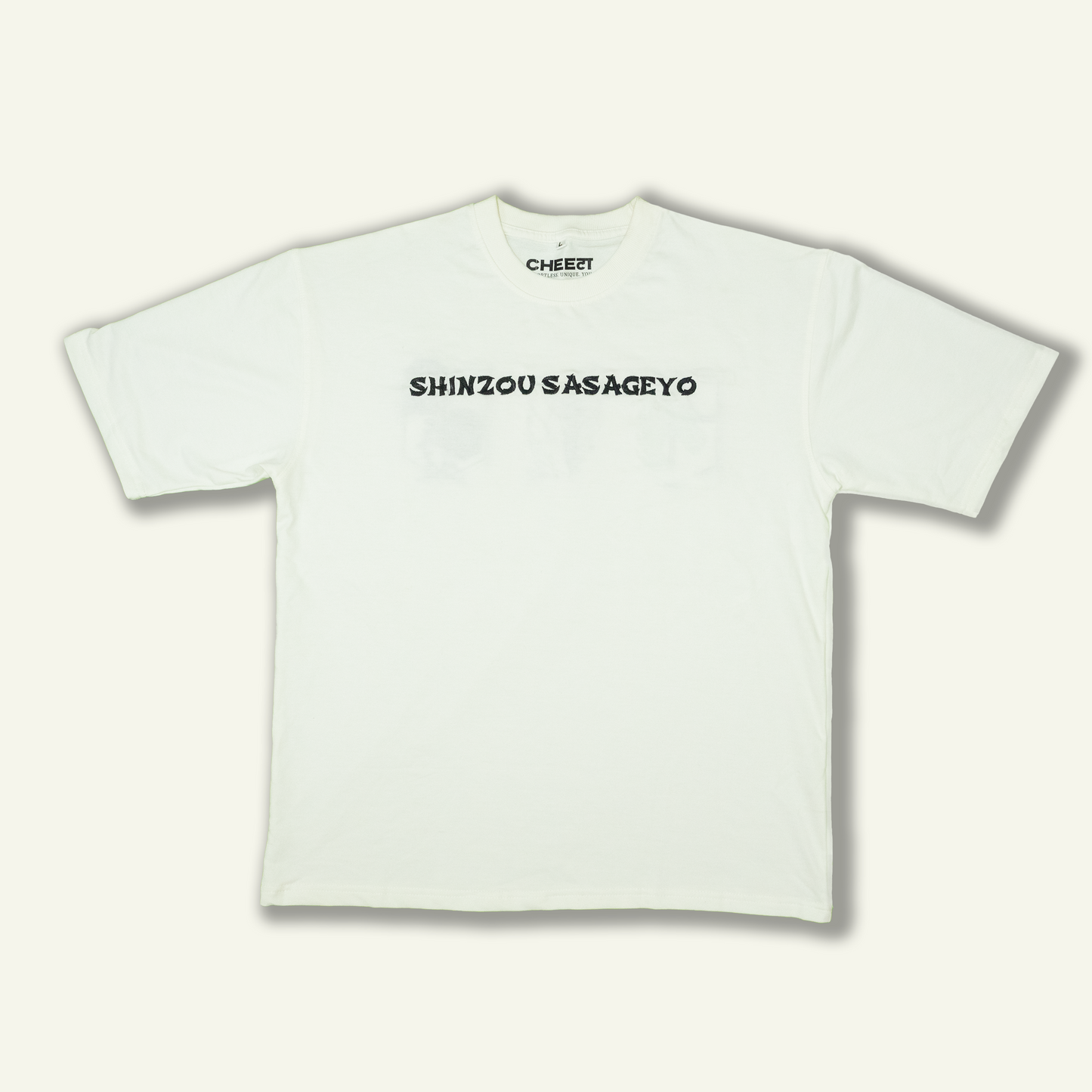 AOT Embroidered Unisex Oversized T-shirt